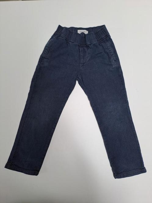Mt 3j Donkergrijze broek met rekkerband, Kinderen en Baby's, Kinderkleding | Maat 98, Gebruikt, Jongen, Broek, Ophalen of Verzenden
