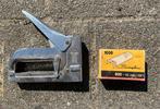 Vintage Swingline heavy duty tacker #800, Doe-het-zelf en Bouw, Gereedschap | Handgereedschap, Ophalen, Zo goed als nieuw