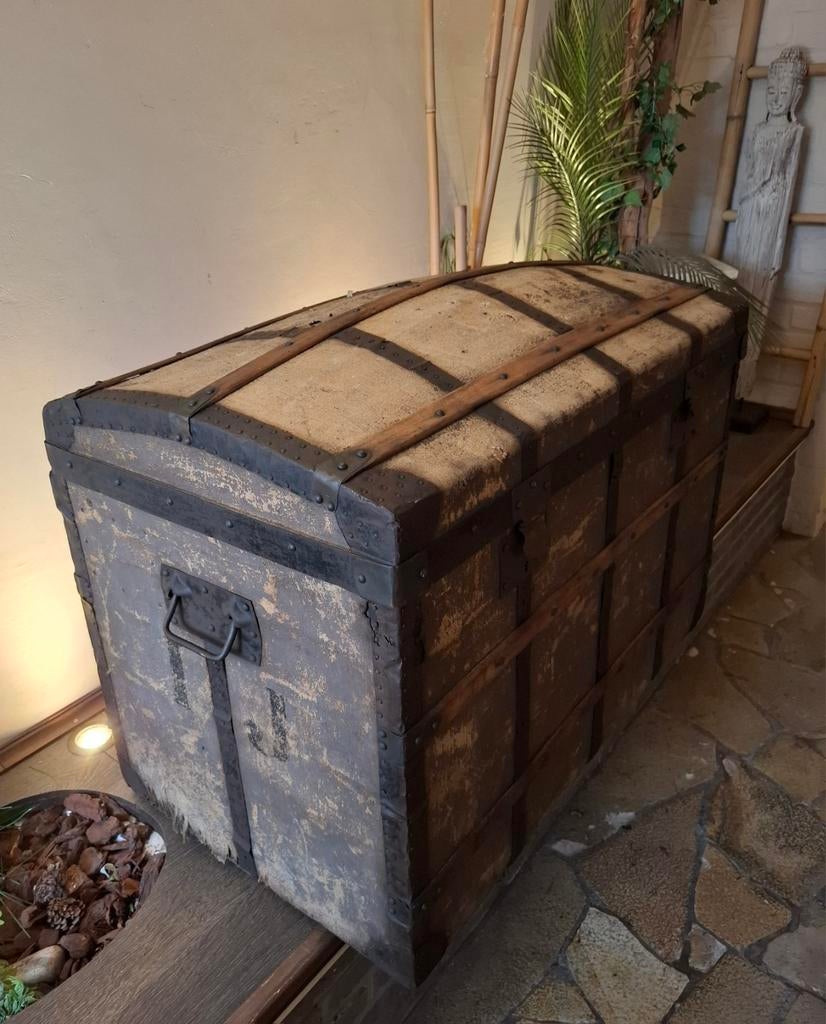 Malle de transport, Maison & Meubles, Accessoires pour la Maison | Coffres, Enlèvement ou Envoi, Comme neuf