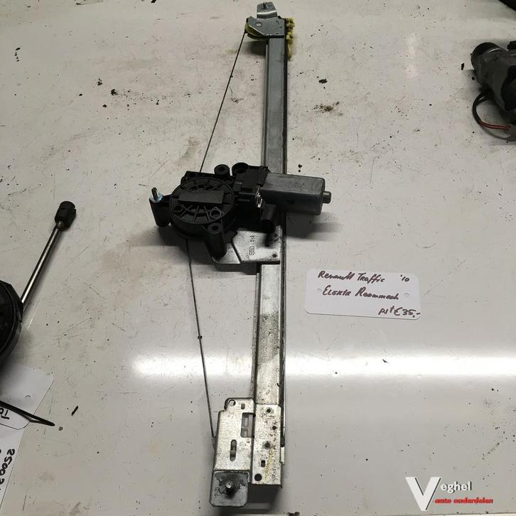 Renault Traffic 2009 2.0 diesel  Elektr Raammechanisme met m, Auto-onderdelen, Ruiten en Toebehoren, Gebruikt, Ophalen of Verzenden