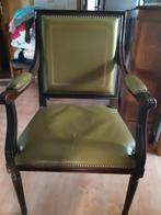 Mahonie bureaustoel, Enlèvement, Utilisé, Chaise de bureau