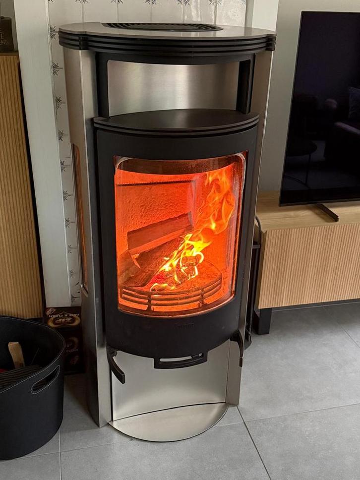 Contura houtkachel, Huis en Inrichting, Kachels, Gebruikt, Vrijstaand, Houtkachel, Hout, Ophalen