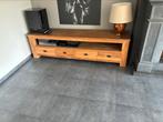 teak tv meubel, Ophalen, Teakhout, 200 cm of meer, Minder dan 100 cm