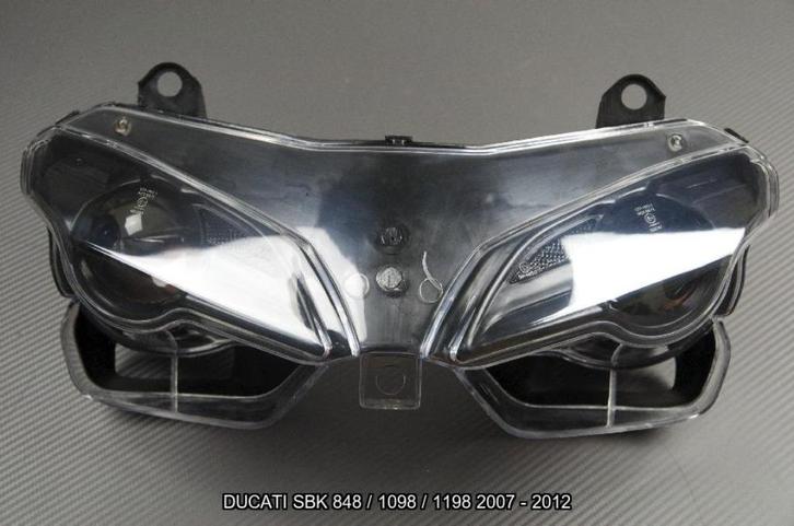 Koplamp / Voorlicht AVDB DUCATI SBK 848 1098 1198 2007 2012, Motoren, Accessoires | Overige, Nieuw, Ophalen of Verzenden