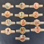 Lot sigarenbandjes Hofmeester : girls, Verzamelen, Ophalen of Verzenden, Zo goed als nieuw, Sigarenbandjes