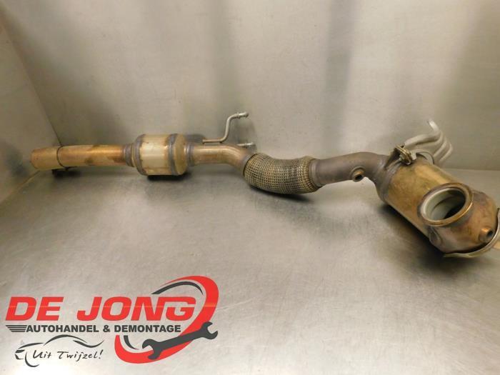 Catalyseur d'un Volkswagen Golf Sportsvan, Autos : Pièces & Accessoires, Systèmes d'échappement, Volkswagen, Utilisé, 3 mois de garantie