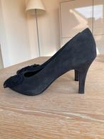 Feestelijke nieuwe leren pumps met strikje, Neuf, Escarpins, Enlèvement, Noir