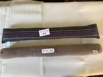 2 mooie deurstoppers van 90 cm lang aan 5 euro per stuk beschikbaar voor biedingen
