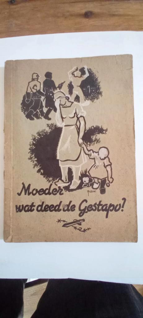 Moeder,wat deed de Gestapo?, Livres, Guerre & Militaire, Utilisé, Enlèvement ou Envoi