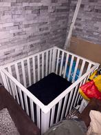 Houten box baby wit, Kinderen en Baby's, Babyparken, Ophalen, Zo goed als nieuw