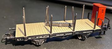 3225. H0 Märklin stapelwagens.  beschikbaar voor biedingen