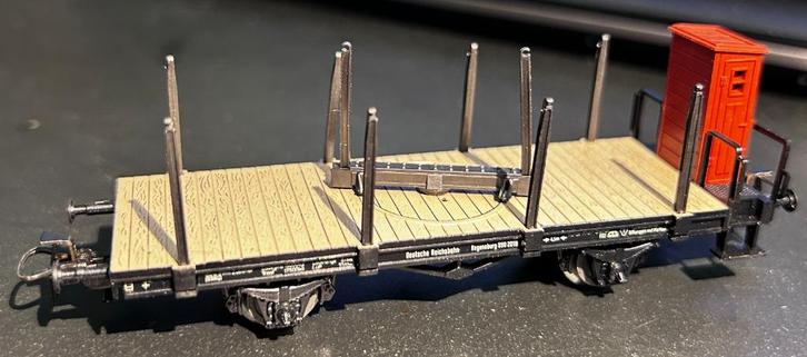 3225. H0 Märklin stapelwagens., Hobby en Vrije tijd, Modeltreinen | H0, Nieuw, Wagon, Märklin, Ophalen of Verzenden