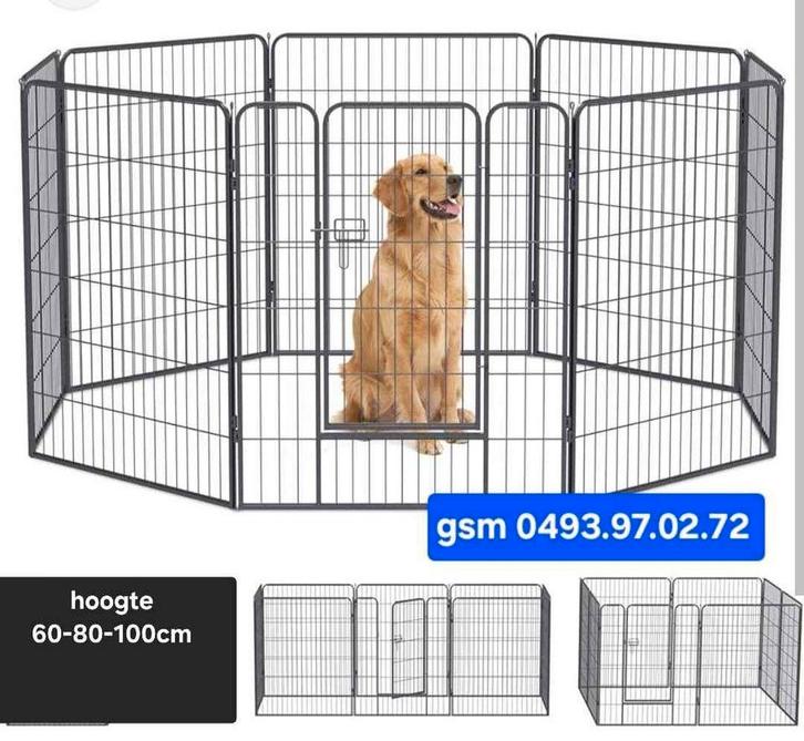 hondenren NIEUW, Animaux & Accessoires, Caisses pour chiens, Neuf, Enlèvement