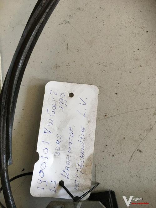 Vw Golf 2 1990  3 drs  Raammechanisme Elektr Linksvoor, Auto-onderdelen, Ruiten en Toebehoren, Gebruikt, Ophalen of Verzenden