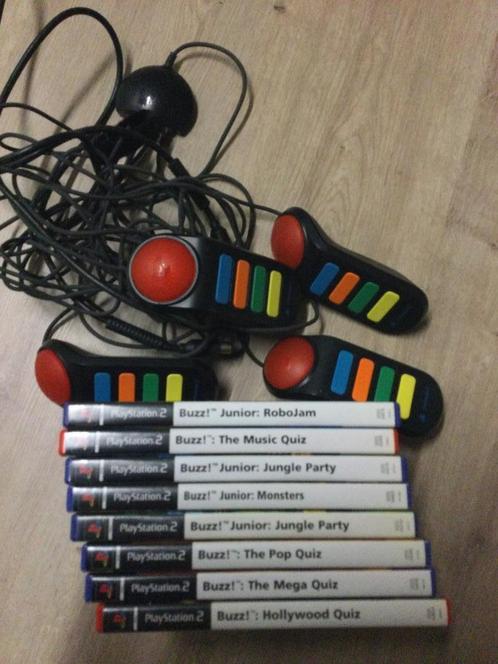 PlayStation 2 buzz spelletjes, Games en Spelcomputers, Games | Sony PlayStation 2, Gebruikt, Ophalen