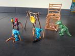 Playmobil 9006 Alienkrijgers met T-Rex, Ophalen of Verzenden, Gebruikt, Complete set