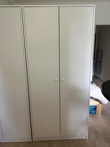 Armoire 2 portes IKEA blanche "KLEPPSTAD" beschikbaar voor biedingen
