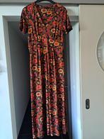 Maxi jurk Claudia Sträter, bloemenjurk 36, herfstkleuren, Ophalen of Verzenden, Zo goed als nieuw, Claudia Sträter, Maat 36 (S)
