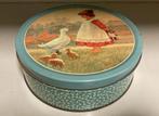 Vintage oude koekendoos - blik, Ophalen of Verzenden, Gebruikt, Koek(jes), Overige merken