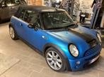 mini cooper S, Zwart, 4 cilinders, Cabriolet, Leder