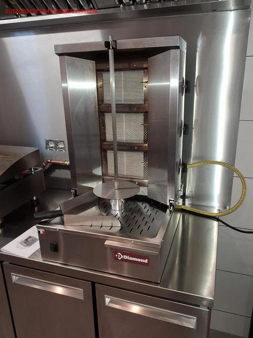 Gyros grill à kebab à Gaz Diamond en excellent état, Zakelijke goederen, Horeca | Keukenapparatuur, Gebruikt, Ophalen