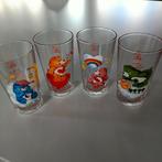 Care bears troetelbeertjes glazen troetelberen glas vintage, Verzamelen, Ophalen, Nieuw