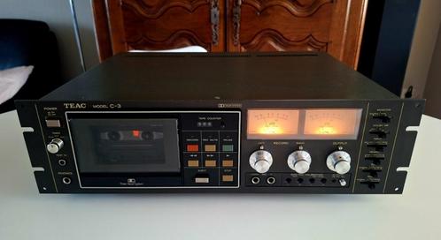 Teac C- 3 in topstaat en gereviseerd, Audio, Tv en Foto, Cassettedecks, Enkel, Overige merken, Ophalen of Verzenden