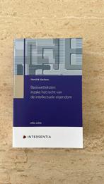 Basiswetteksten inzake het recht van de intell. eigendom, Boeken, Ophalen of Verzenden, Nieuw, Hendrik Vanhees