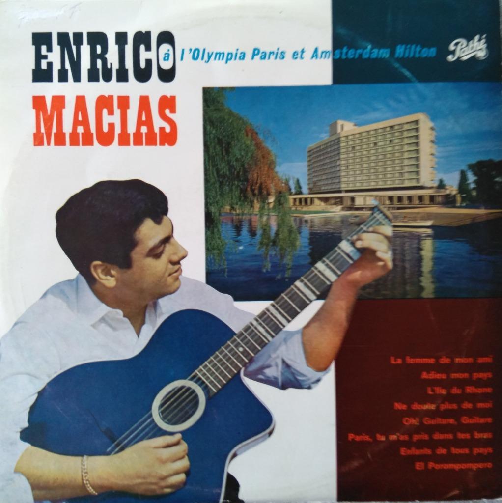 Enrico Macias – 10“ LP – Vinyl, CD & DVD, Vinyles | Pop, Utilisé, 10 pouces, Enlèvement ou Envoi