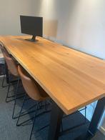 Eiken bartafel 240x100x110cm, Huis en Inrichting, Ophalen, Zo goed als nieuw