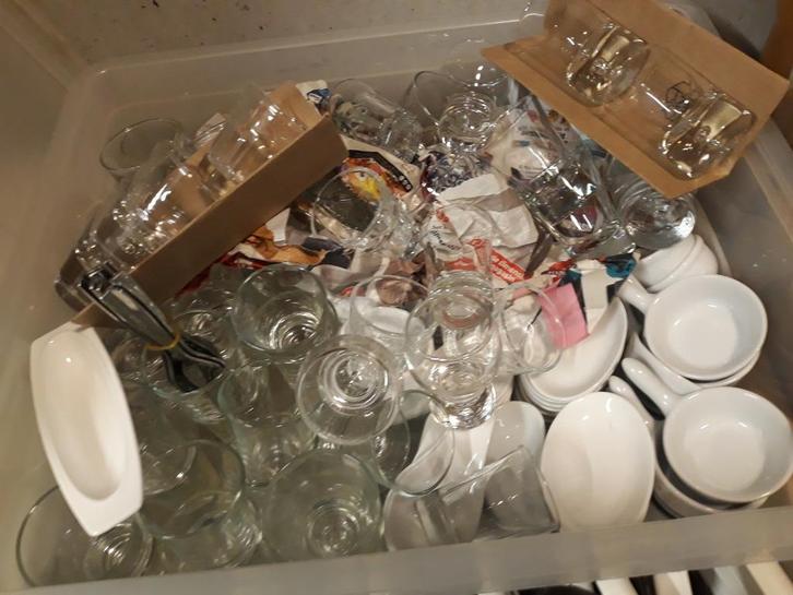Verrines divers, Huis en Inrichting, Keuken | Servies, Zo goed als nieuw, Porselein, Ophalen