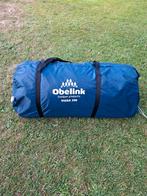 Voortent Caravan maat 390x240cm hoogte 235 tot 250cm, Caravans en Kamperen, Tenten, Ophalen, Gebruikt