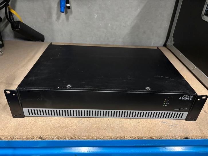 Audac CPA36 eindversterker 100 volt, Muziek en Instrumenten, Versterkers | Keyboard, Monitor en PA, Zo goed als nieuw, P.A., Minder dan 500 watt