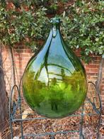 Grote Glazen Dame Jeanne Vaas Wijnfles, Gistfles, Antiek en Kunst, Ophalen