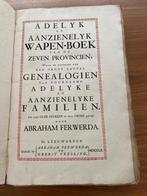 Ferwerda genealogie blazon Heraldiek  2 VOL., Ophalen of Verzenden