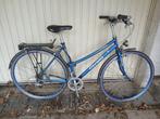 Dameskoersfiets blauw, Fietsen en Brommers, Ophalen, Zo goed als nieuw, Minder dan 10 versnellingen, Overige merken