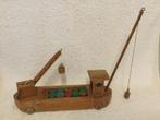 Vintage Houten cargo schip  1965, Ophalen of Verzenden