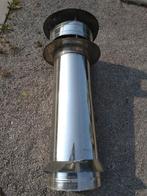 BUIS INOX ROOKKANAAL, Doe-het-zelf en Bouw, Ophalen, Gebruikt, Kachel, Minder dan 60 cm