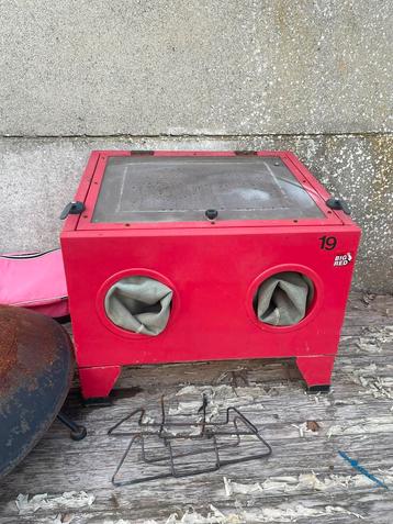 Straalcabine beschikbaar voor biedingen