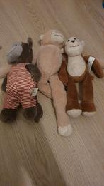 3 schattige aapjes, Kinderen en Baby's, Speelgoed | Knuffels en Pluche, Zo goed als nieuw, Ophalen