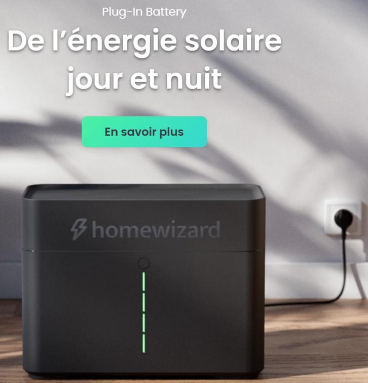 HomeWizard Plug-In Battery, Divers, Divers Autre, Comme neuf, Enlèvement