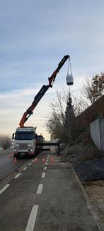 Hijswerken en containers, Ophalen