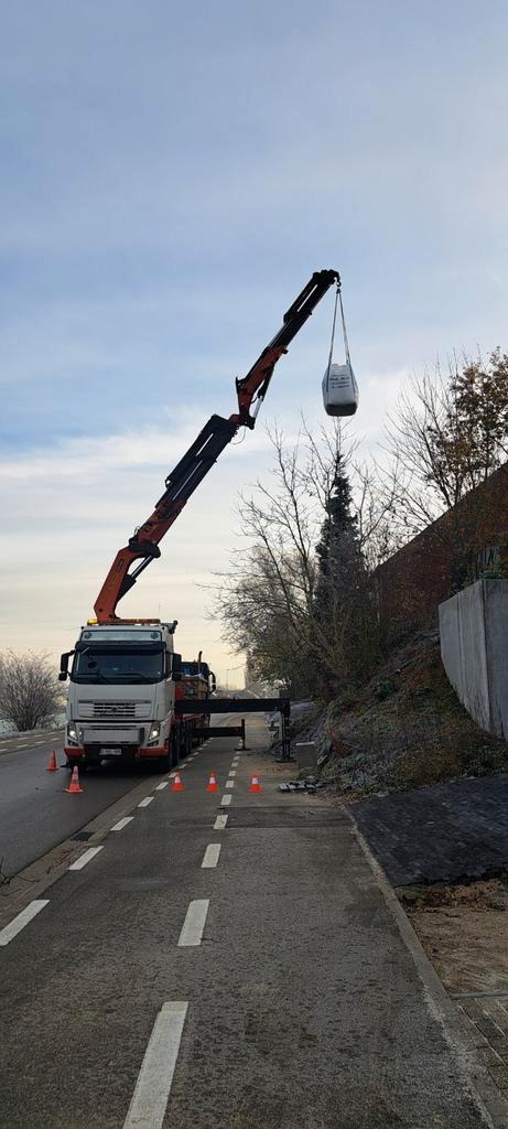 Hijswerken en containers, Doe-het-zelf en Bouw, Containers, Ophalen