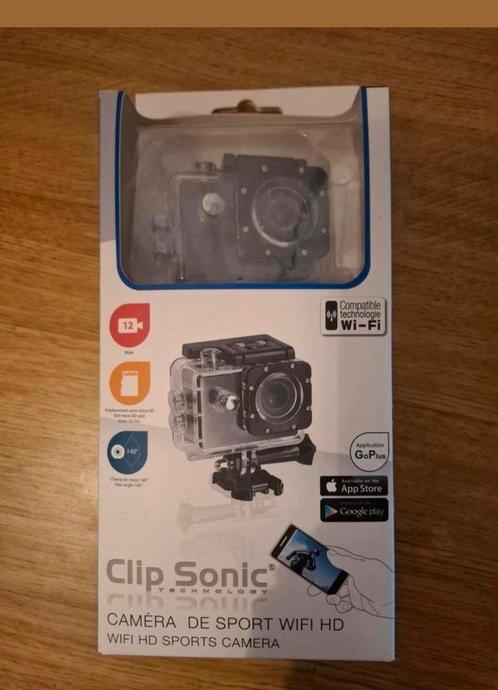 Clip Sonic HD Wi-Fi sportcamera, Audio, Tv en Foto, Actiecamera's, Nieuw, Overige merken, Ophalen of Verzenden