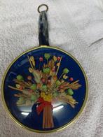 Frame met bloemenhouder onder glas, Ophalen of Verzenden