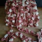Oude retro/brocante flosjes textiel  lint 24 meter, Verzenden
