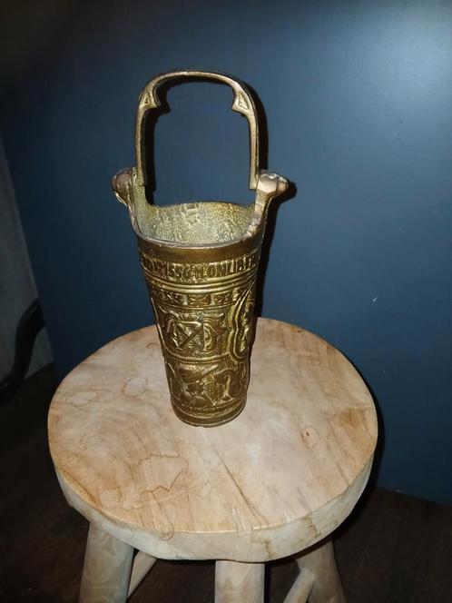 Wijwater emmer, Antiek en Kunst, Antiek | Brons en Koper, Brons, Ophalen of Verzenden