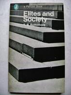 Elites and Society - 1973 - T.B. Bottomore (1920-1972), T.B. Bottomore, Psychologie sociale, Utilisé, Envoi