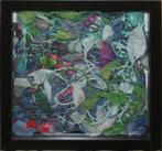 Arlette Vermeiren: Montreal 2011 (25 x 25 cm), Antiek en Kunst, Kunst | Schilderijen | Modern, Ophalen of Verzenden