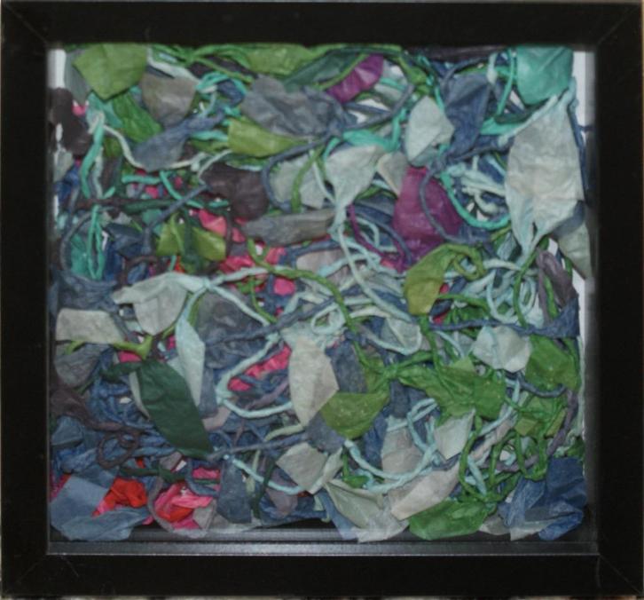 Arlette Vermeiren: Montreal 2011 (25 x 25 cm), Antiek en Kunst, Kunst | Schilderijen | Modern, Ophalen of Verzenden